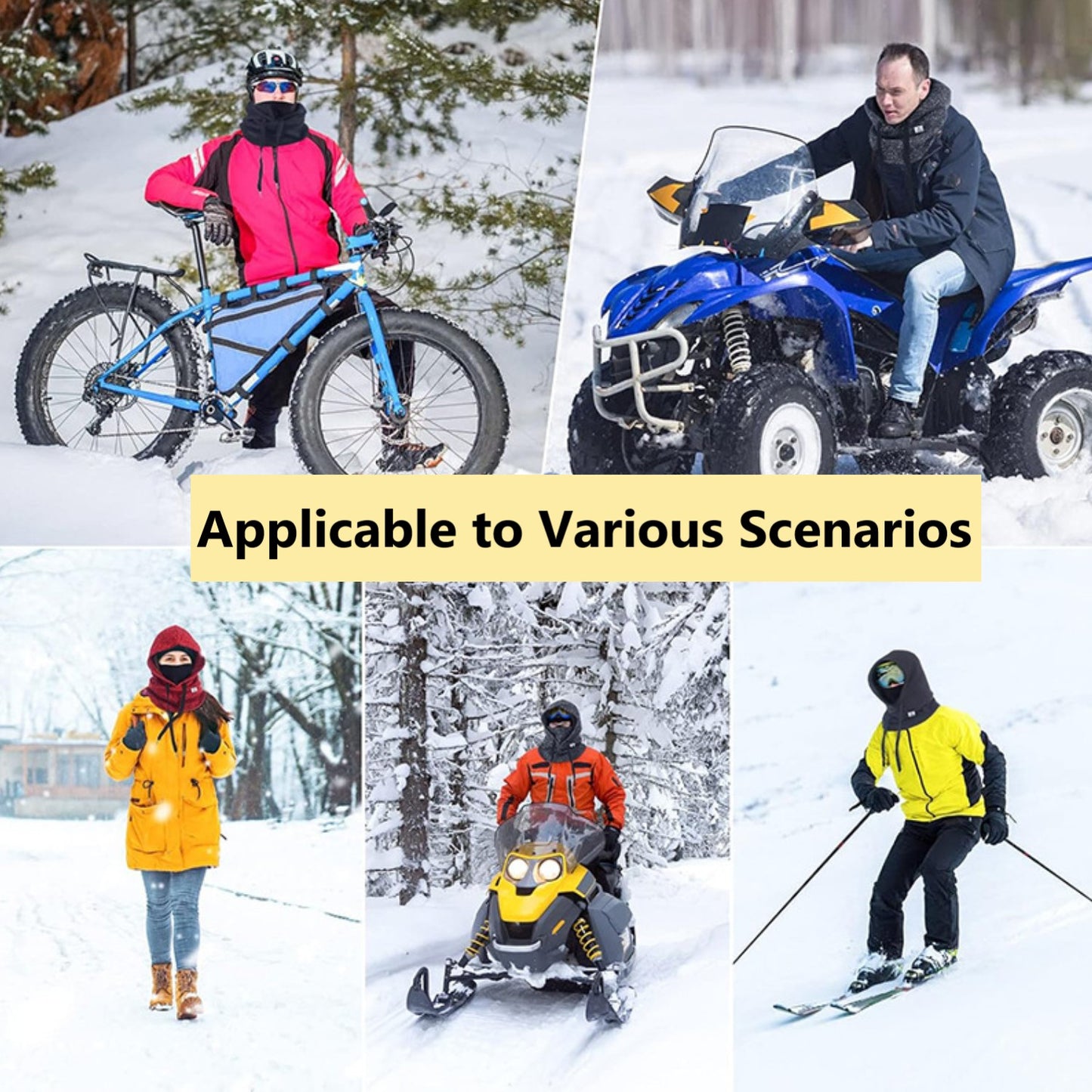 Behome Heated Vest with 3 Temperatures, Lightweight Electric Warming Heated Jacket with Heated Collar, Battery Pack Not Included