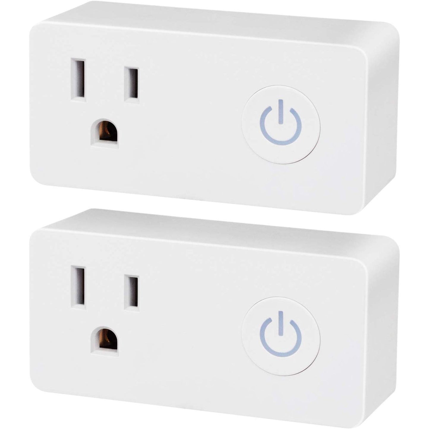 BN-Link Smart Plug Outlet, Wifi Timer Compatible with Alexa and Google Assistant, 2.4 Ghz Network Only,White (2 Pack)