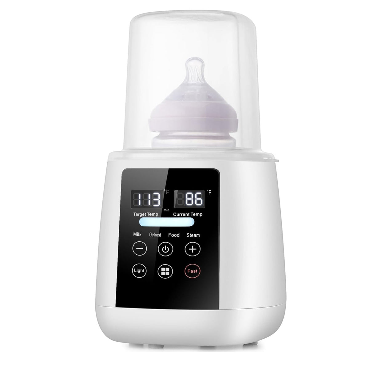 Behome Bottle Warmer, 8-in-1 Fast Milk Warmer for Breastmilk and Formula, Accurate Temperature Control