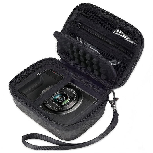 BN-LINK Waterproof Digital Camera Case with Mesh Pocket, for Canon G7X Mark III/II, PowerShot series, SX740 HS, Sony Cyber-shot, Ricoh GR series, Kodak PIXPRO, and More