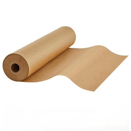 Behome Unbleached Parchment Paper Roll, 15in x 210ft Non Stick Parchment Paper with Serrated Cutter, for Baking, Cooking, Grilling, Steaming and Air Fryer, 260 Sq.ft