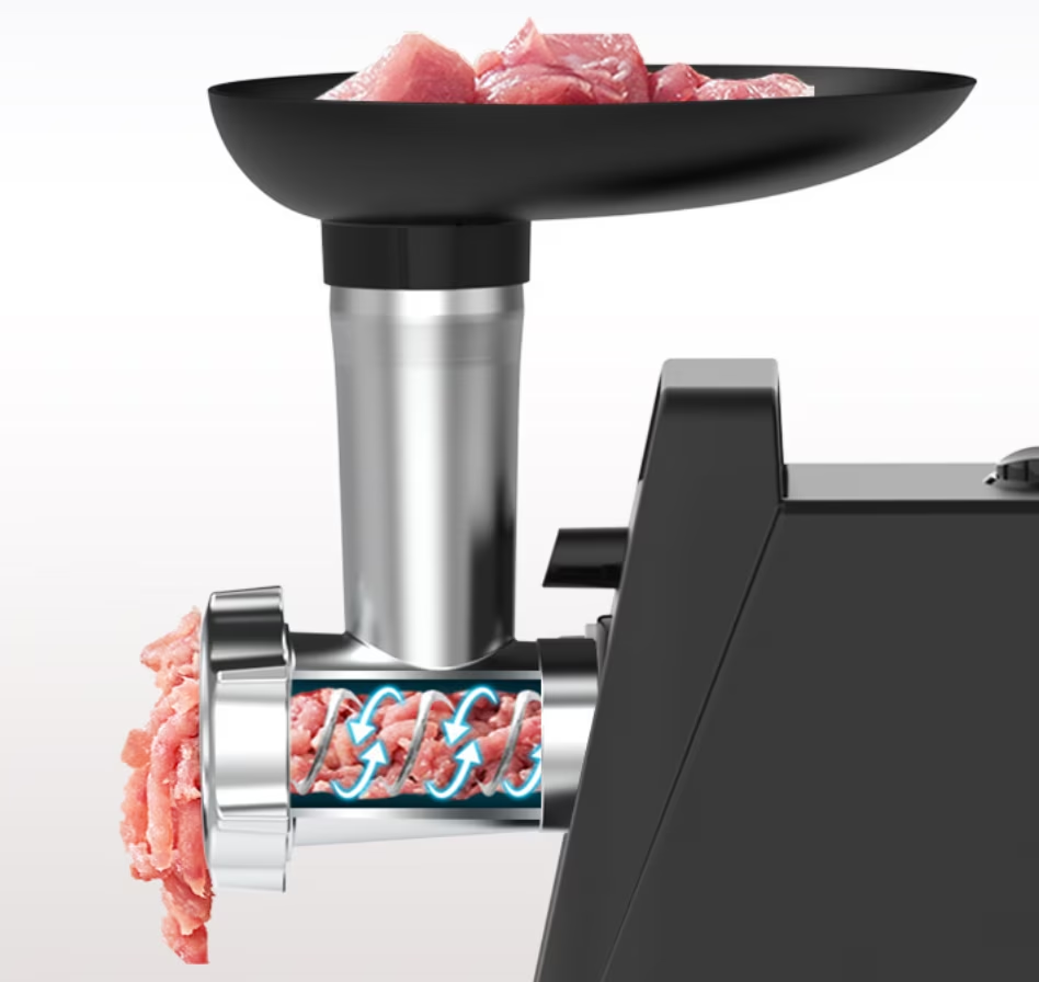 Behome Electric Meat Grinder,Heavy Duty Sausage Stuffer Kubbe Maker Food Grinder for Home Kitchen Use