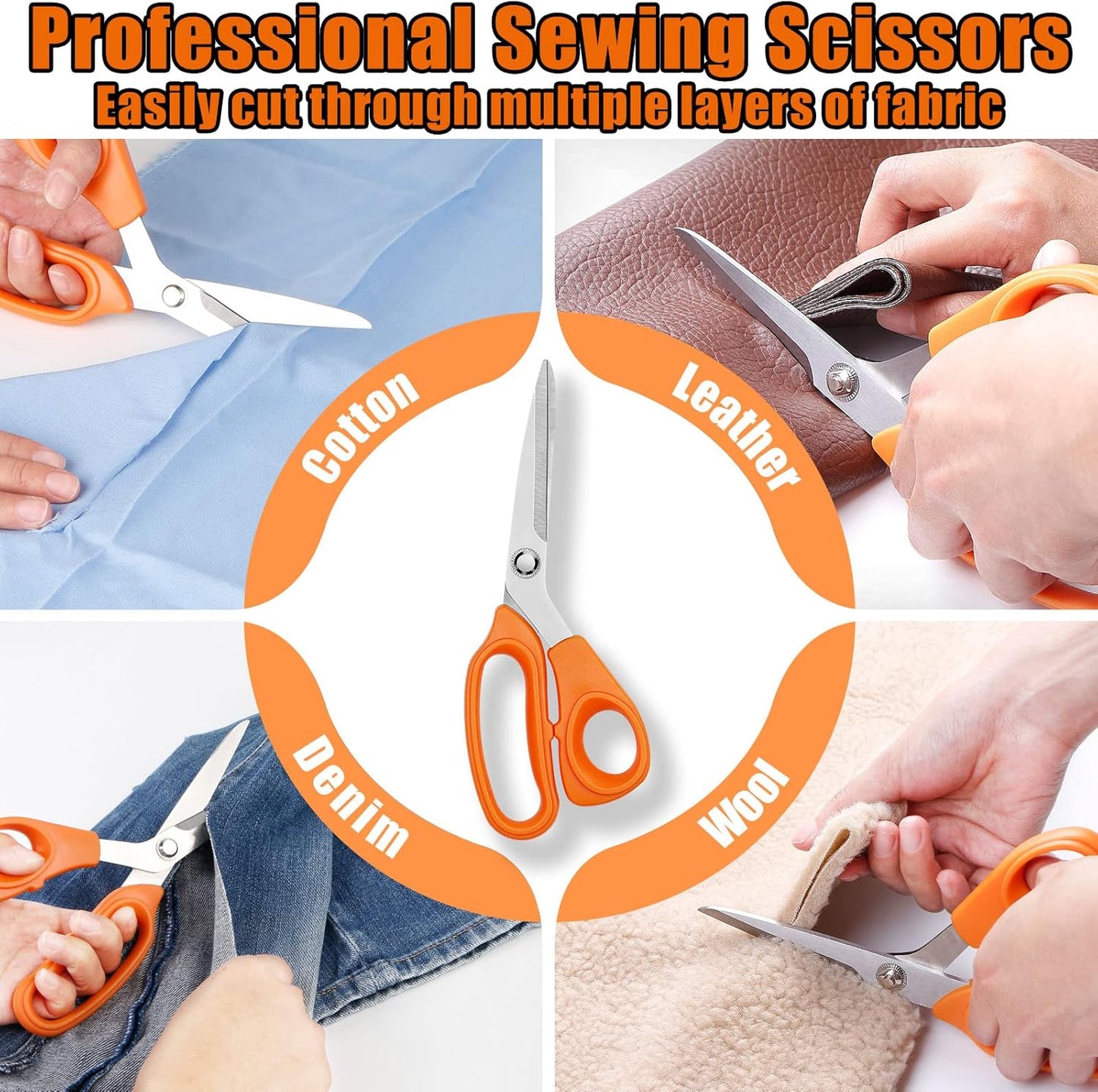 Behome Sewing Kit for Adults, 201Pcs Needle and Thread Kit, Portable Sewing Supplies Accessories for Emergency Clothing Repairs, Travel, and Home Mending