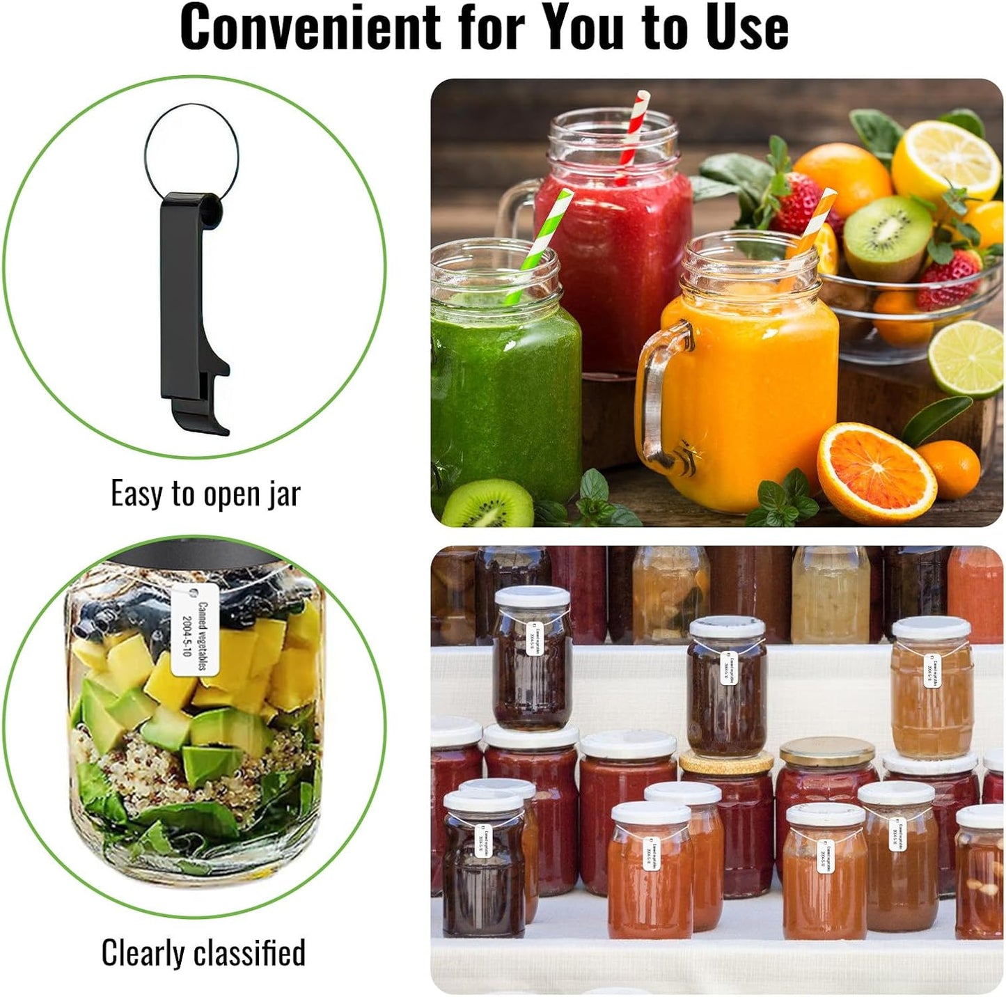 Behome Electric Mason Jar Vacuum Sealer with 20 Pack Lids, Automatic Wide Mouth and Regular Mouth Mason Jar Sealer Kit, Jar Vacuum Sealer for Food Storage and Fermentation, Black