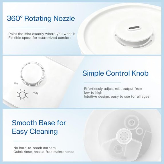 3 L Humidifiers Humidifiers for Bedroom