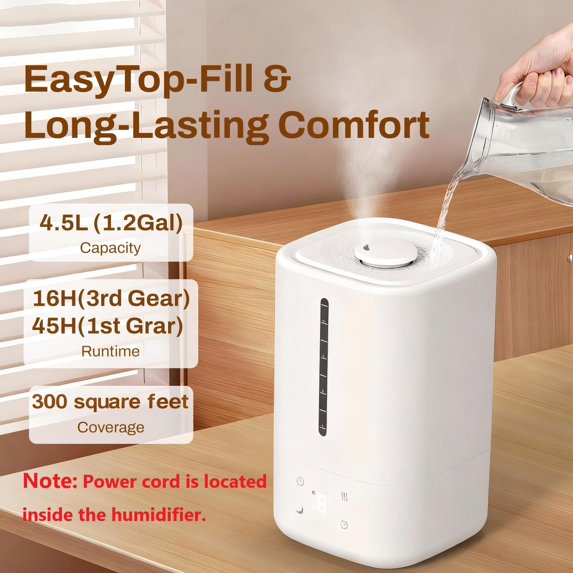 Top Fill Humidifiers for Bedroom