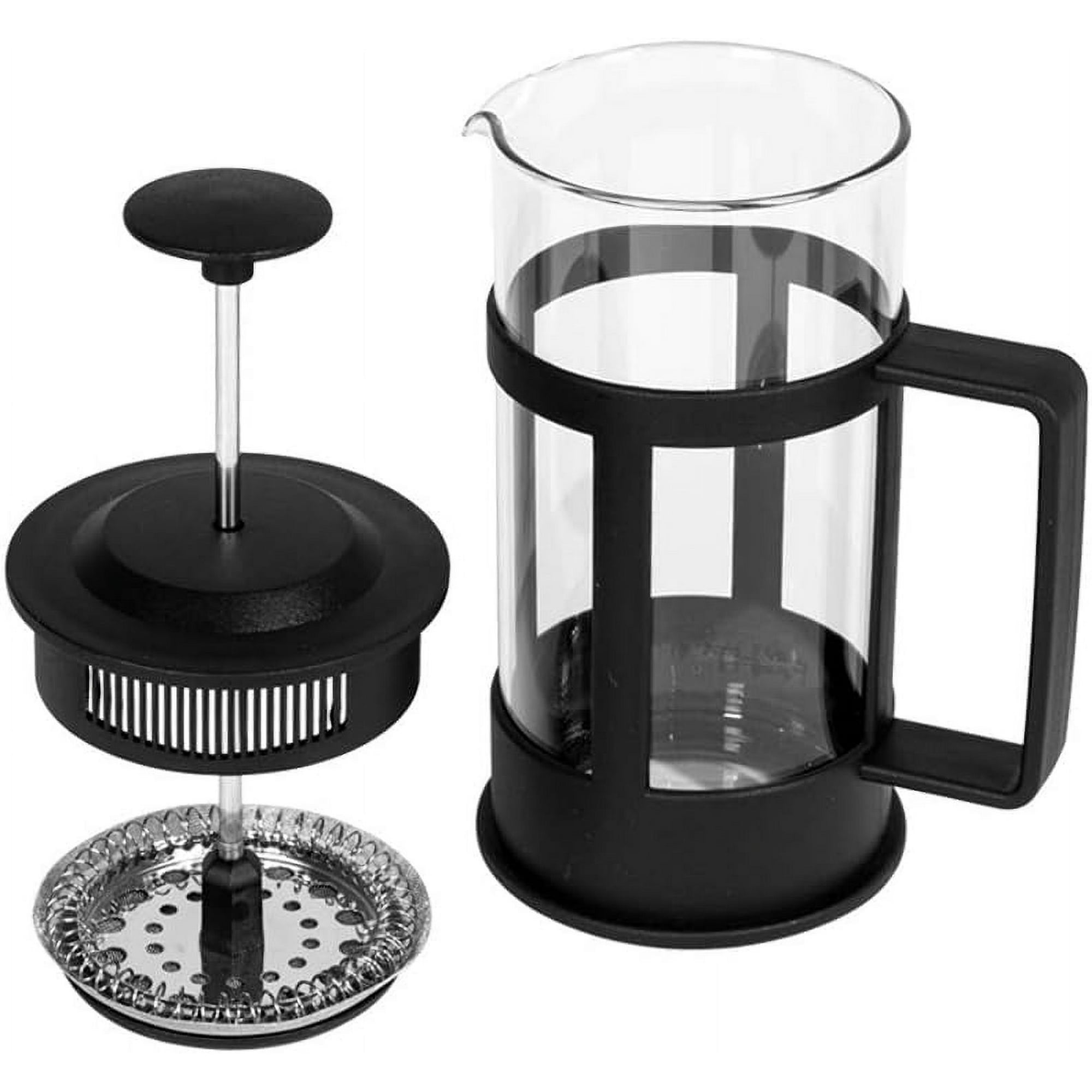 BN-LINK French Press Coffee Maker 34 Oz / 1000 ML, Heat Resistant French Press Tea Maker, Cold Brew Portable French Press, Travel Coffee Press, Tea Press for Loose Tea Gifts