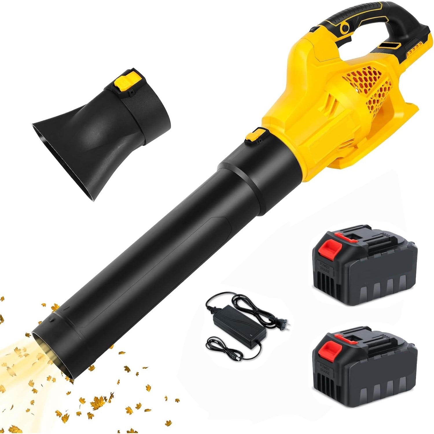 Cordless Leaf Blower 20V Electric Leaf Blower with 6 Speed Settings - Thumbnail 3